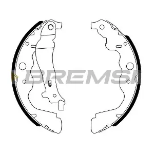 BREMSI GF0390