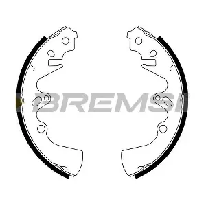 BREMSI GF0735