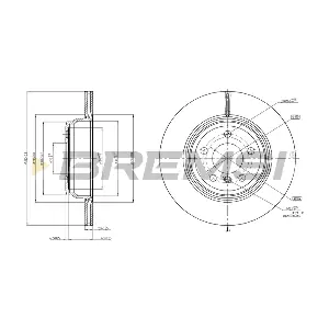 CD8404V BREMSI