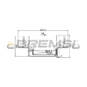 BREMSI FE0061