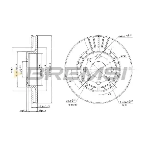 BREMSI CD6206V