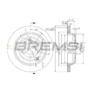 CD7431V BREMSI