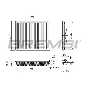 FA1673 BREMSI