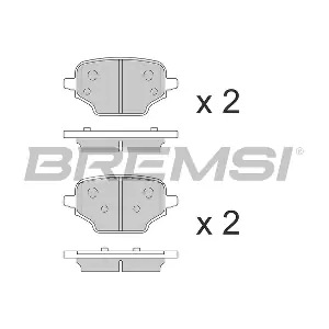 BREMSI BP3863