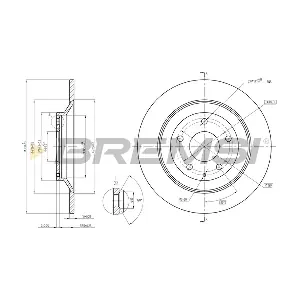 BREMSI CD8609S
