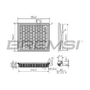 BREMSI FA1043