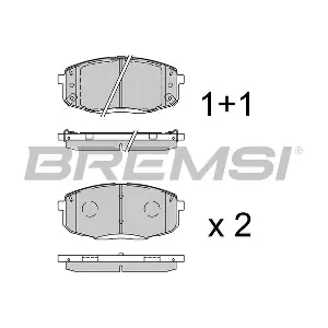 BREMSI BP3941