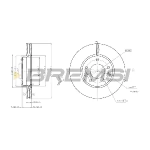 CD7629V BREMSI