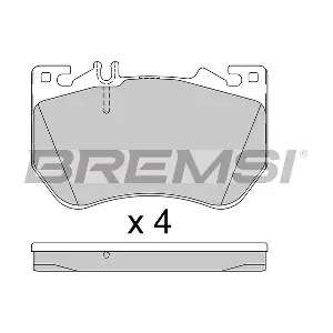 BREMSI BP3978