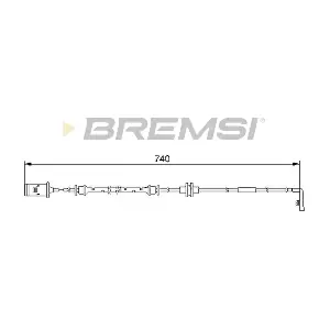 BREMSI WI0583