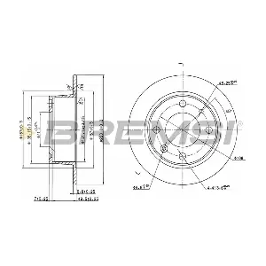 CD6052S BREMSI