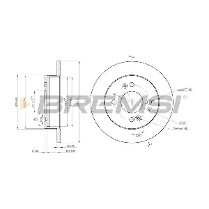 CD8213S BREMSI