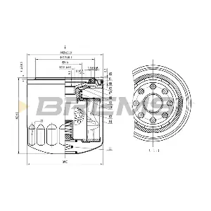 BREMSI FL1818