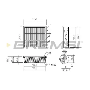 BREMSI FA0563
