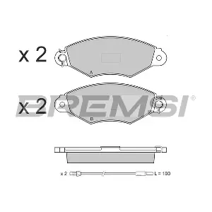 BREMSI BP3019