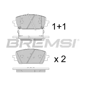 BREMSI BP3910