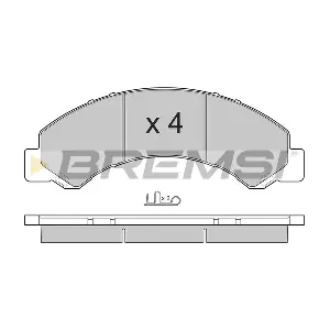 BREMSI BP3235