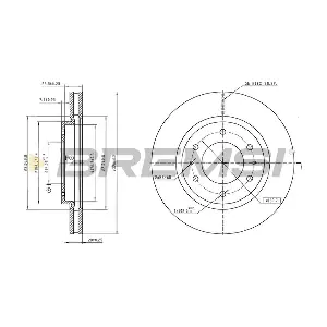 CD9070V BREMSI