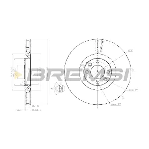 BREMSI CD7999V