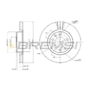 BREMSI CD6264V