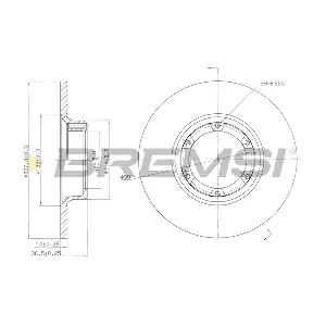 BREMSI CD6016S