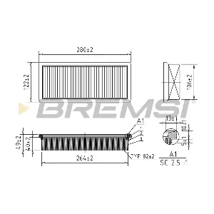 BREMSI FA0219