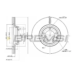 CD6168V BREMSI