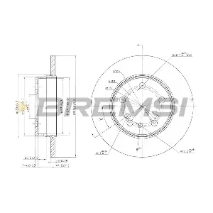CD6560S BREMSI