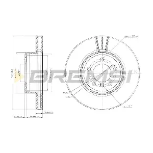 CD7242V BREMSI