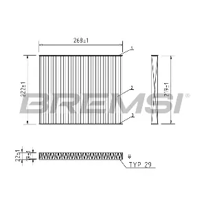 BREMSI FC0174A
