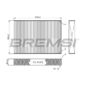 FC0481C BREMSI