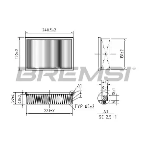 FA0599 BREMSI