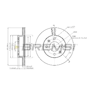 BREMSI CD7529V