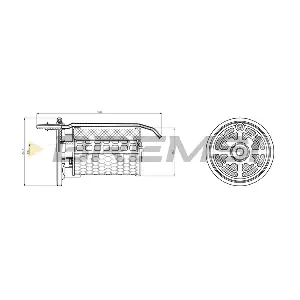 BREMSI FE0362