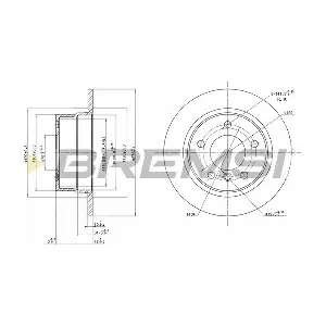 BREMSI CD7361S