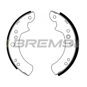 BREMSI GF0220-1