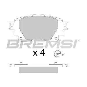 BREMSI BP3899
