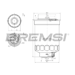 BREMSI FE0798