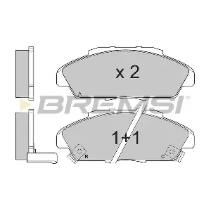 BREMSI BP2519