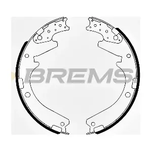 BREMSI GF0816