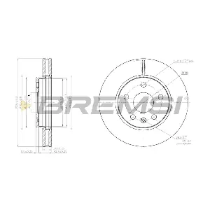 BREMSI CD7721V