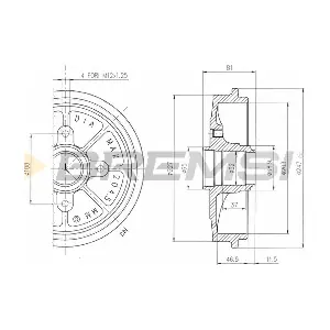 CR5471 BREMSI