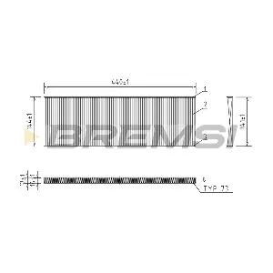 BREMSI FC0967
