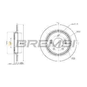 BREMSI CD8604S