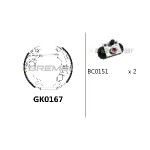 BREMSI GK0167