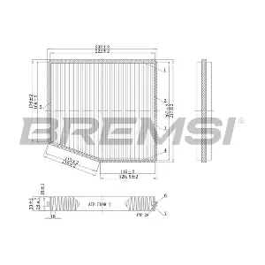 BREMSI FC0187C
