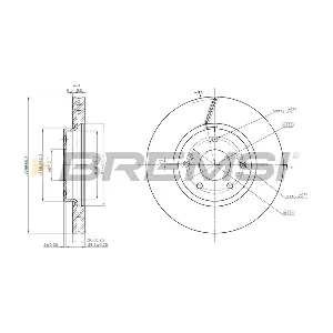 CD8091V BREMSI