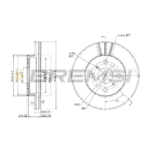CD6408V BREMSI