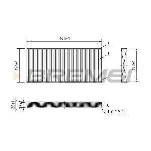 BREMSI FC0956