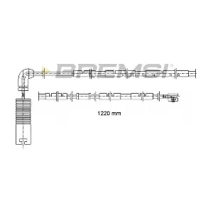 BREMSI WI0616